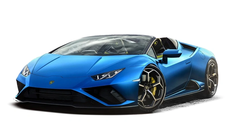Rent a Lamborghini Huracan EVO Spyder (Automatic, 5.2 L Petrol, 2 Seats) in Tenerife